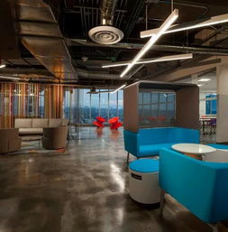 金融服務公司辦公空間設計 融合專業、科技與人文關懷